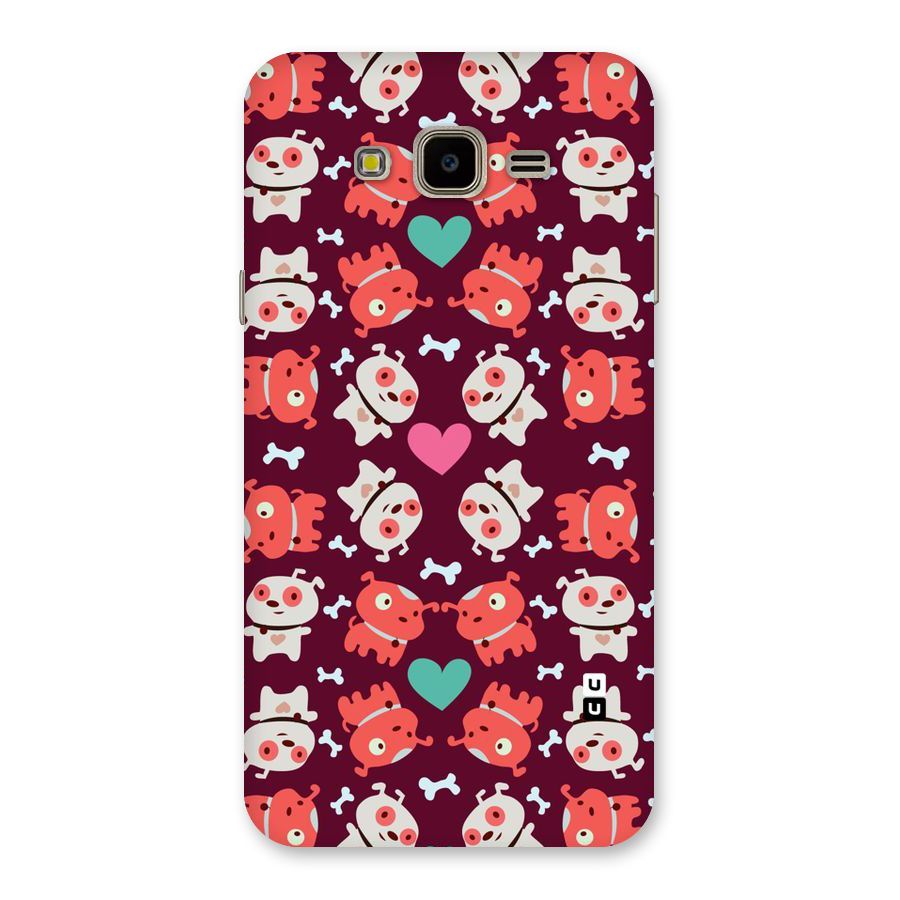 Cut Dog Design Back Case for Galaxy J7 Nxt