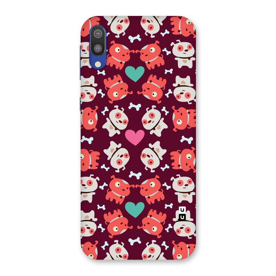 Cut Dog Design Back Case for Galaxy M10