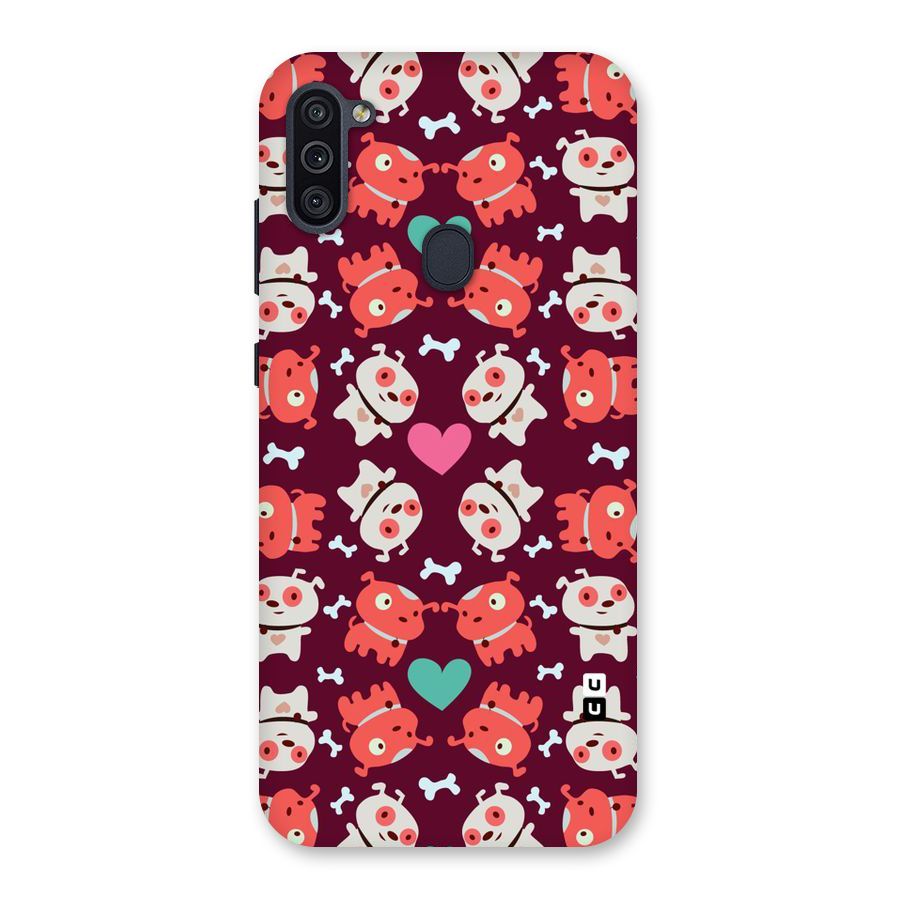 Cut Dog Design Back Case for Galaxy M11