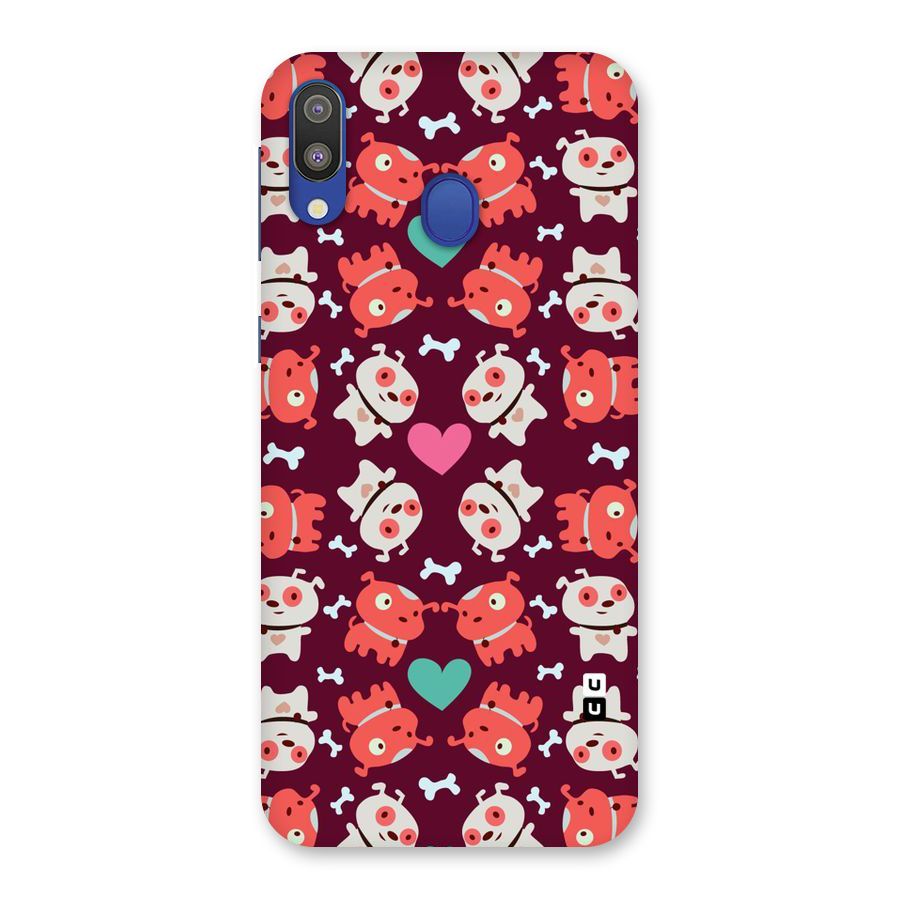 Cut Dog Design Back Case for Galaxy M20