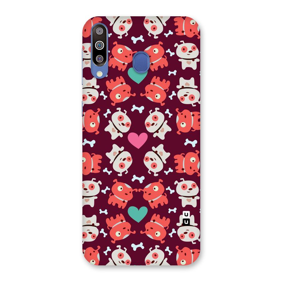 Cut Dog Design Back Case for Galaxy M30