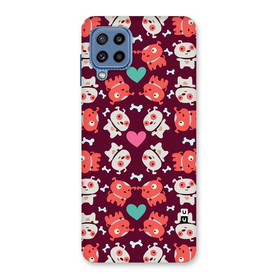 Cut Dog Design Back Case for Galaxy M32