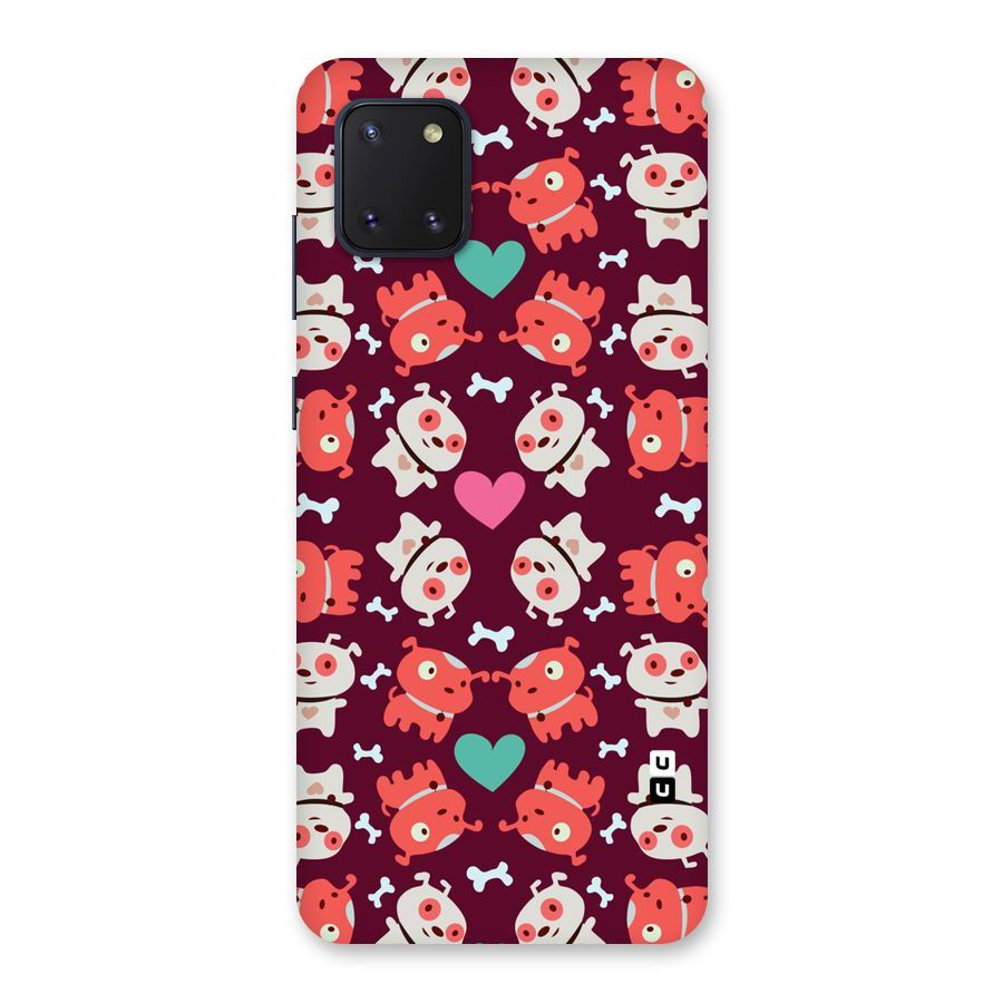Cut Dog Design Back Case for Galaxy Note 10 Lite