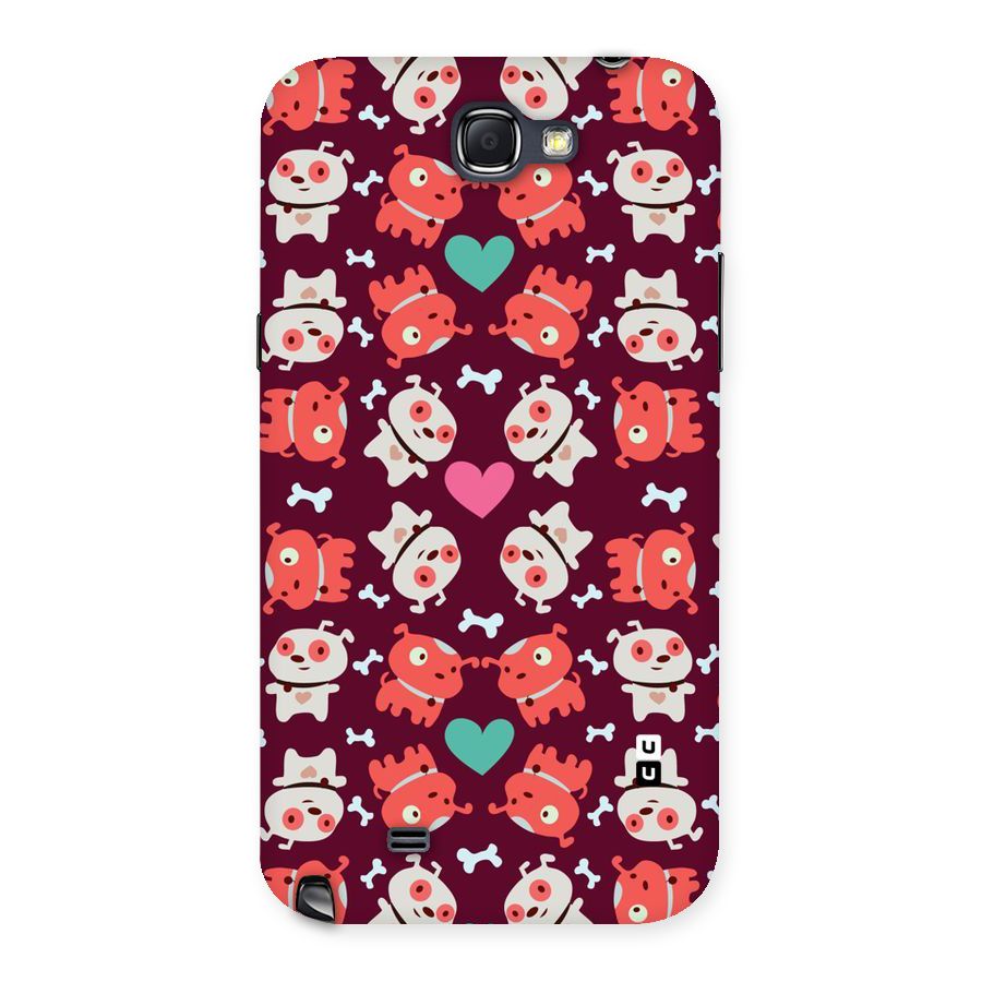 Cut Dog Design Back Case for Galaxy Note 2