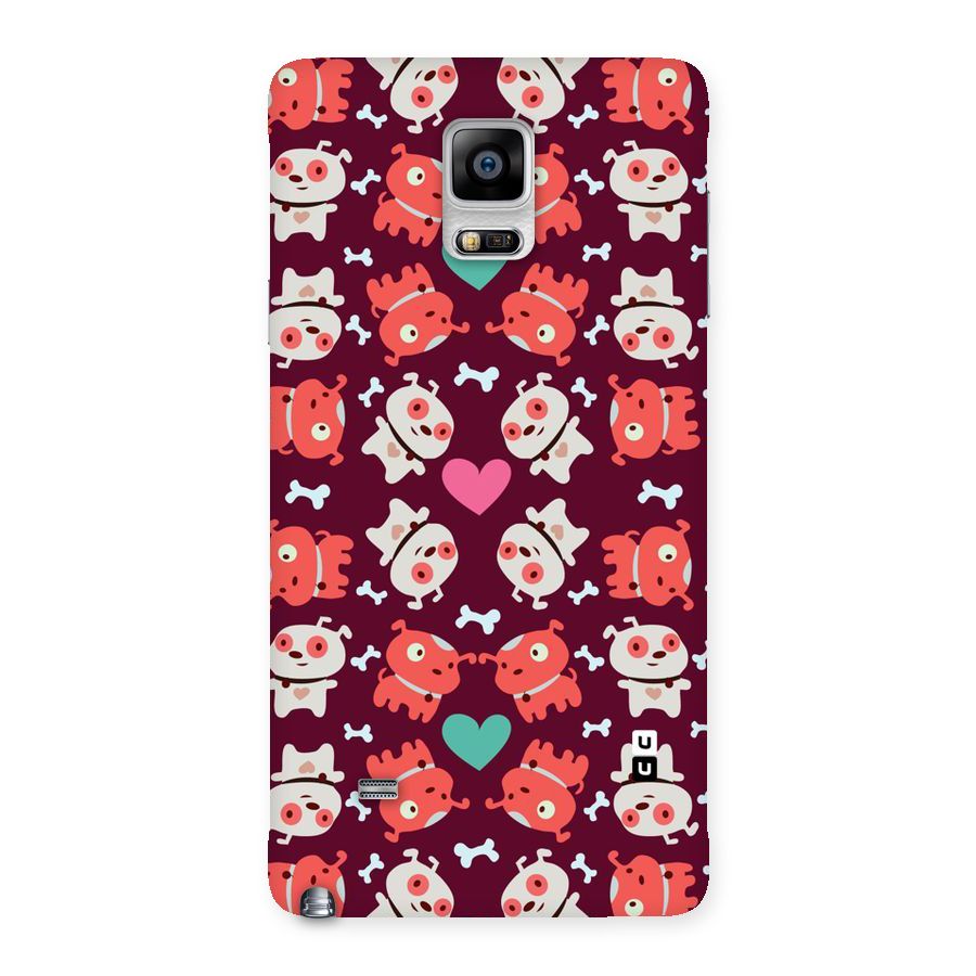 Cut Dog Design Back Case for Galaxy Note 4