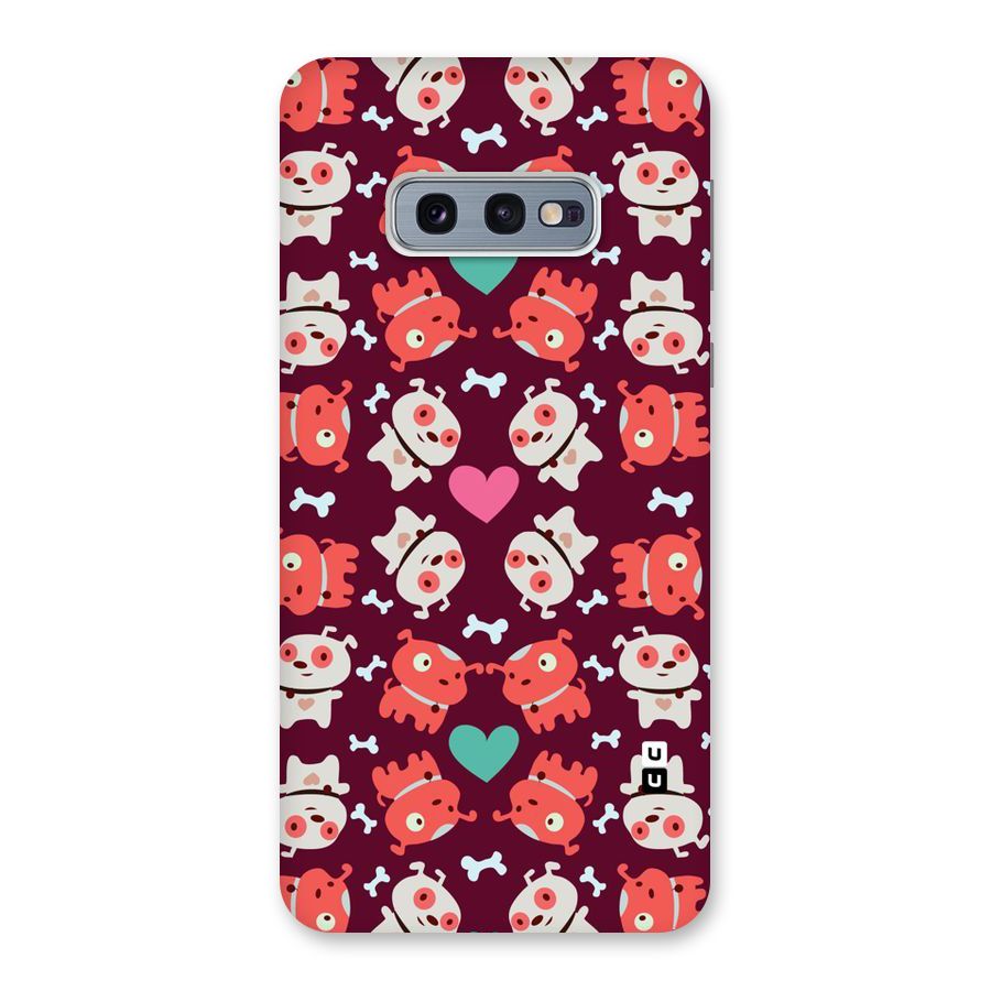 Cut Dog Design Back Case for Galaxy S10e