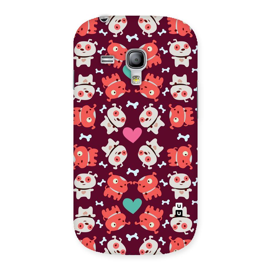 Cut Dog Design Back Case for Galaxy S3 Mini