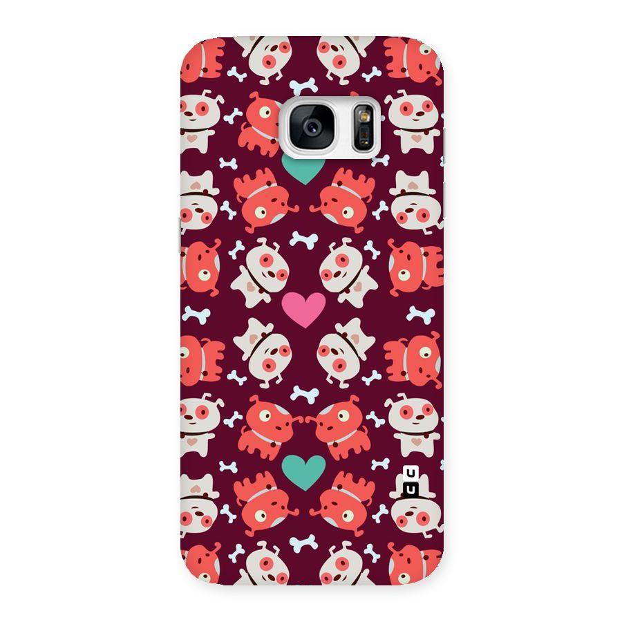 Cut Dog Design Back Case for Galaxy S7 Edge