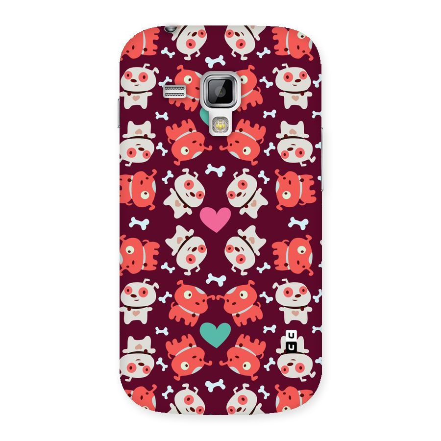 Cut Dog Design Back Case for Galaxy S Duos