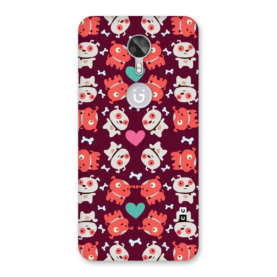 Cut Dog Design Back Case for Gionee A1
