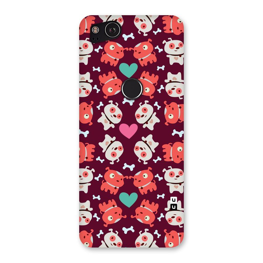 Cut Dog Design Back Case for Google Pixel 2