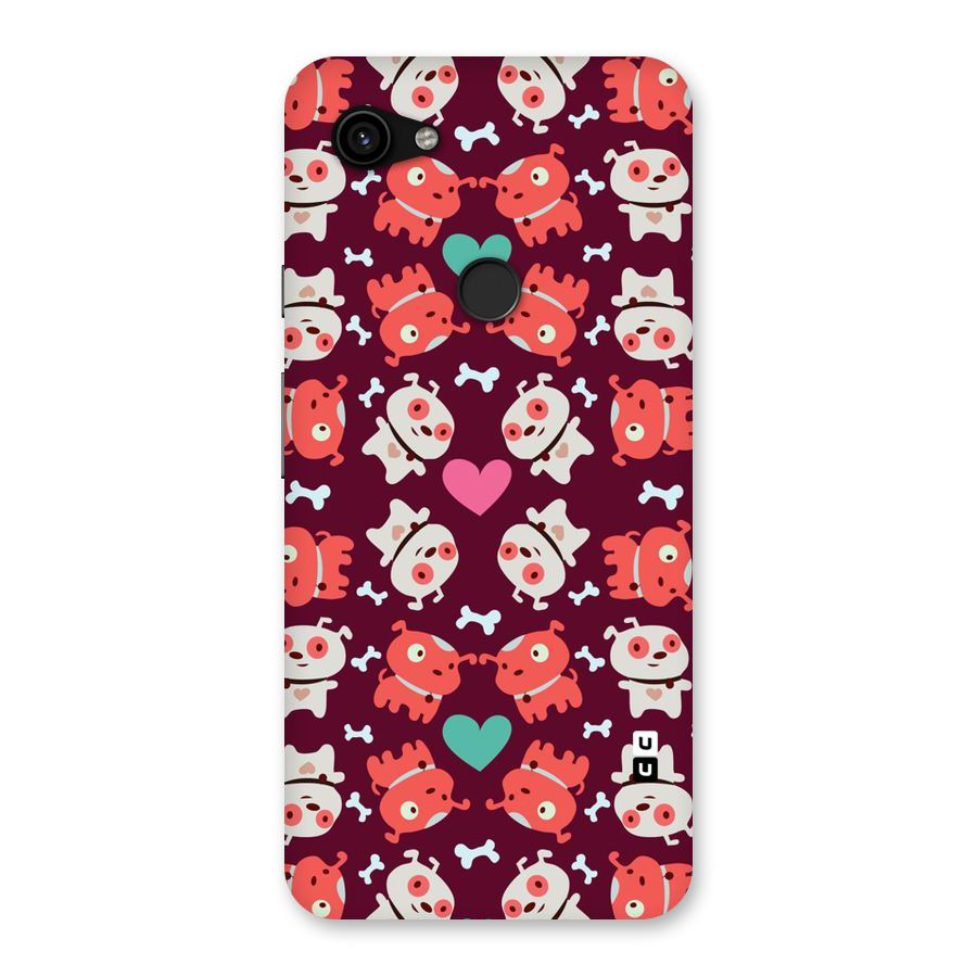 Cut Dog Design Back Case for Google Pixel 3a XL