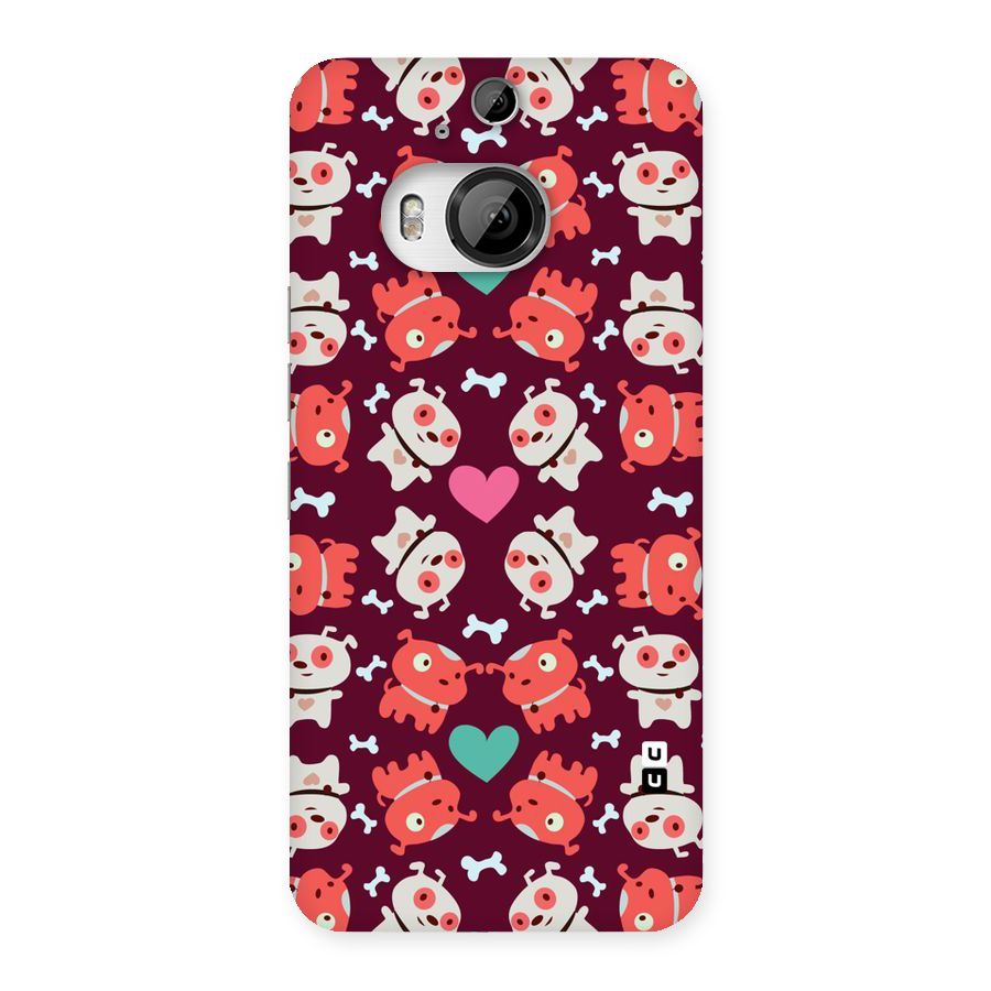 Cut Dog Design Back Case for HTC One M9 Plus