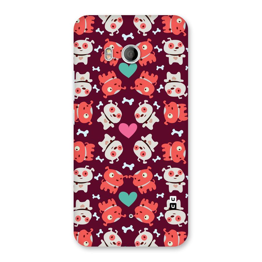 Cut Dog Design Back Case for HTC U11