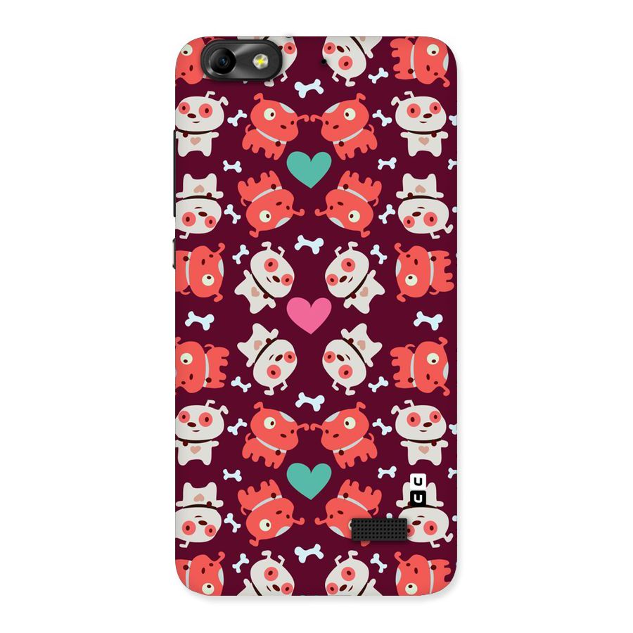 Cut Dog Design Back Case for Honor 4C