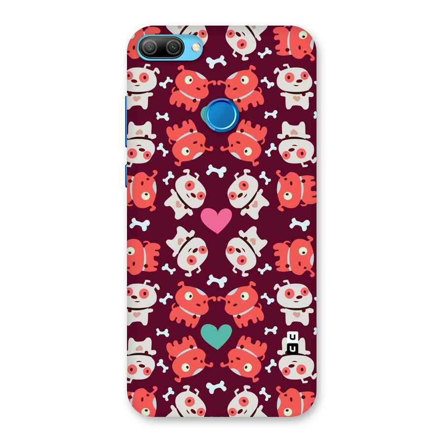Cut Dog Design Back Case for Honor 9N