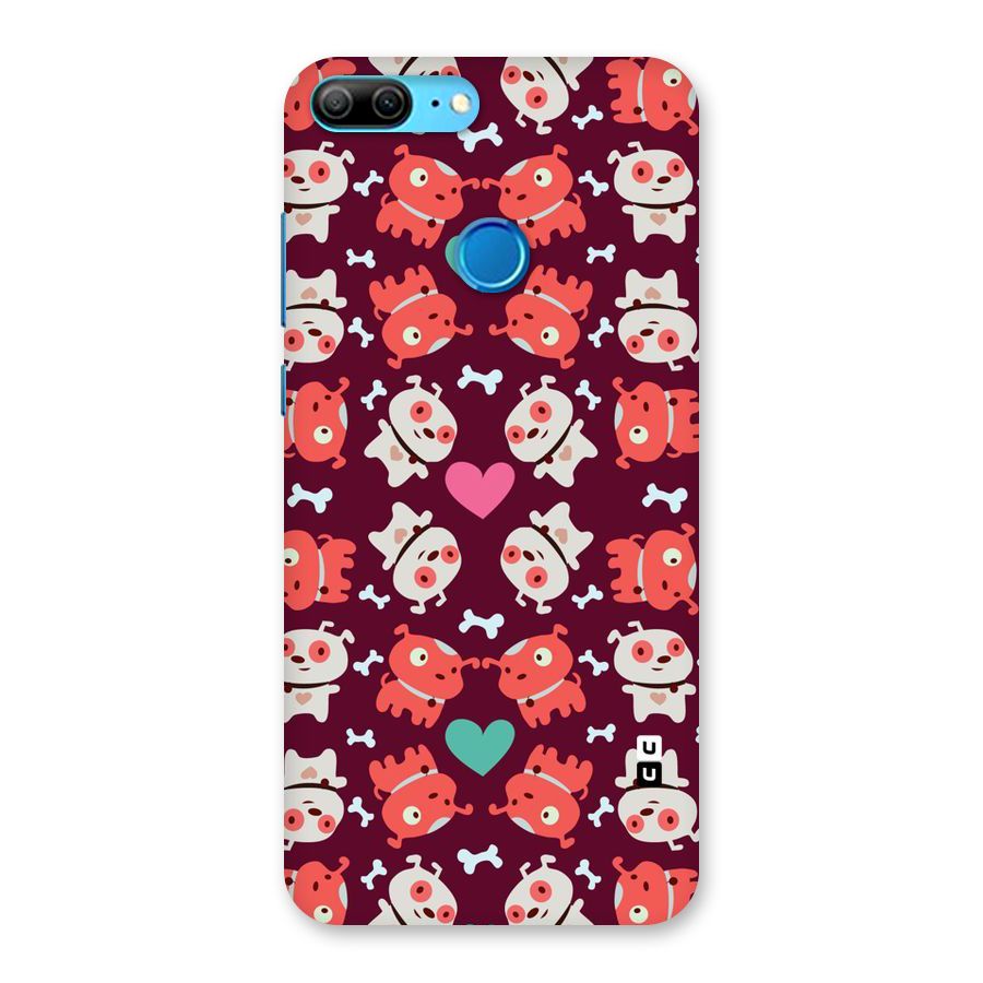 Cut Dog Design Back Case for Honor 9 Lite