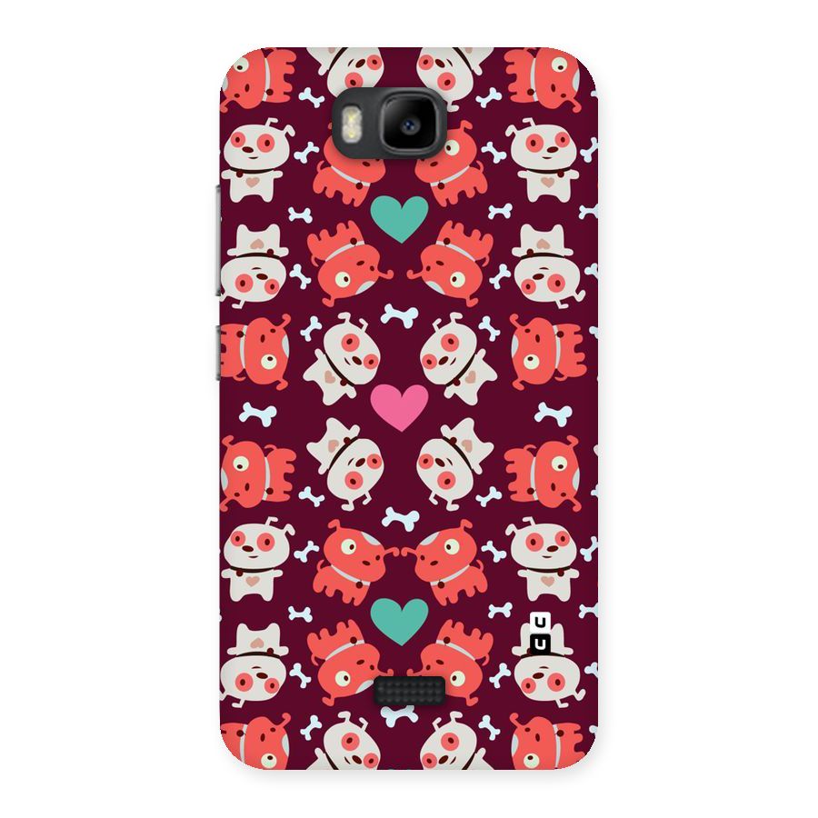 Cut Dog Design Back Case for Honor Bee