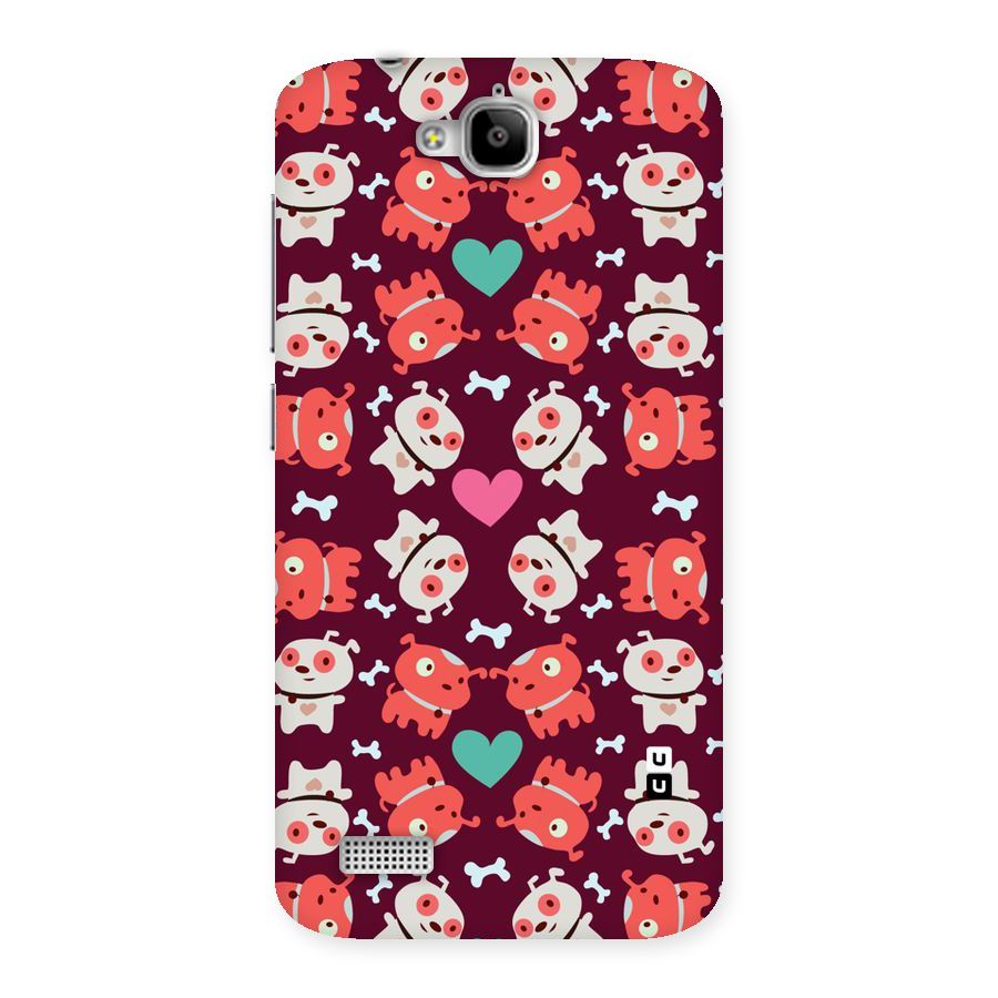 Cut Dog Design Back Case for Honor Holly