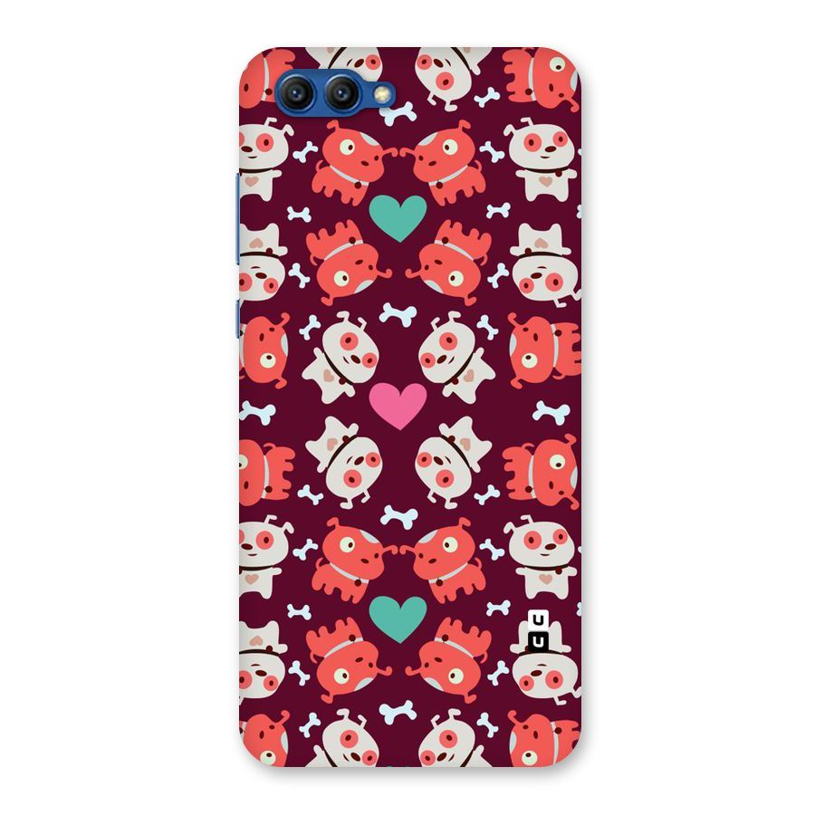 Cut Dog Design Back Case for Honor View 10