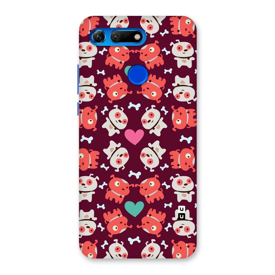 Cut Dog Design Back Case for Honor View 20