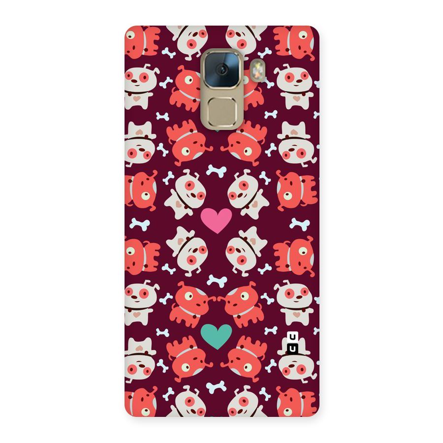 Cut Dog Design Back Case for Huawei Honor 7