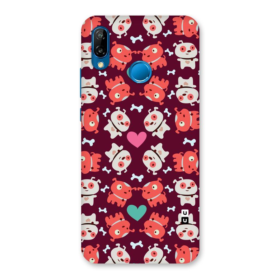 Cut Dog Design Back Case for Huawei P20 Lite
