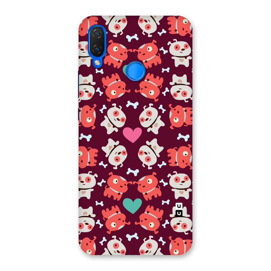 Cut Dog Design Back Case for Huawei P Smart+