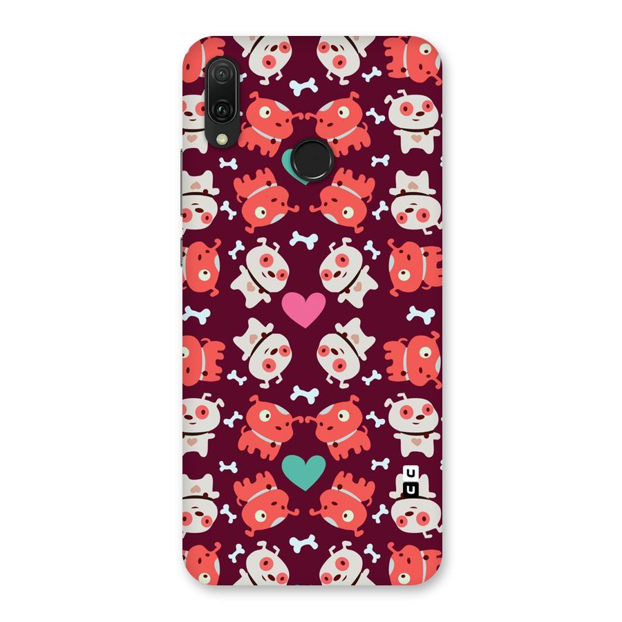 Cut Dog Design Back Case for Huawei Y9 (2019)