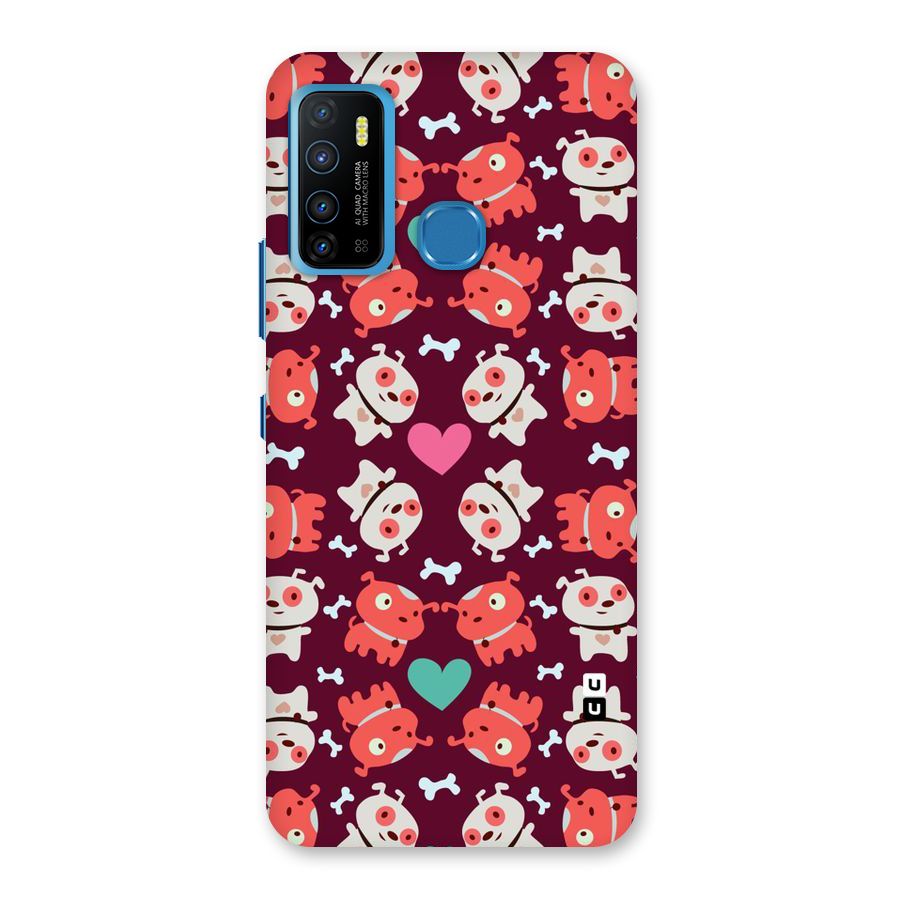 Cut Dog Design Back Case for Infinix Hot 9