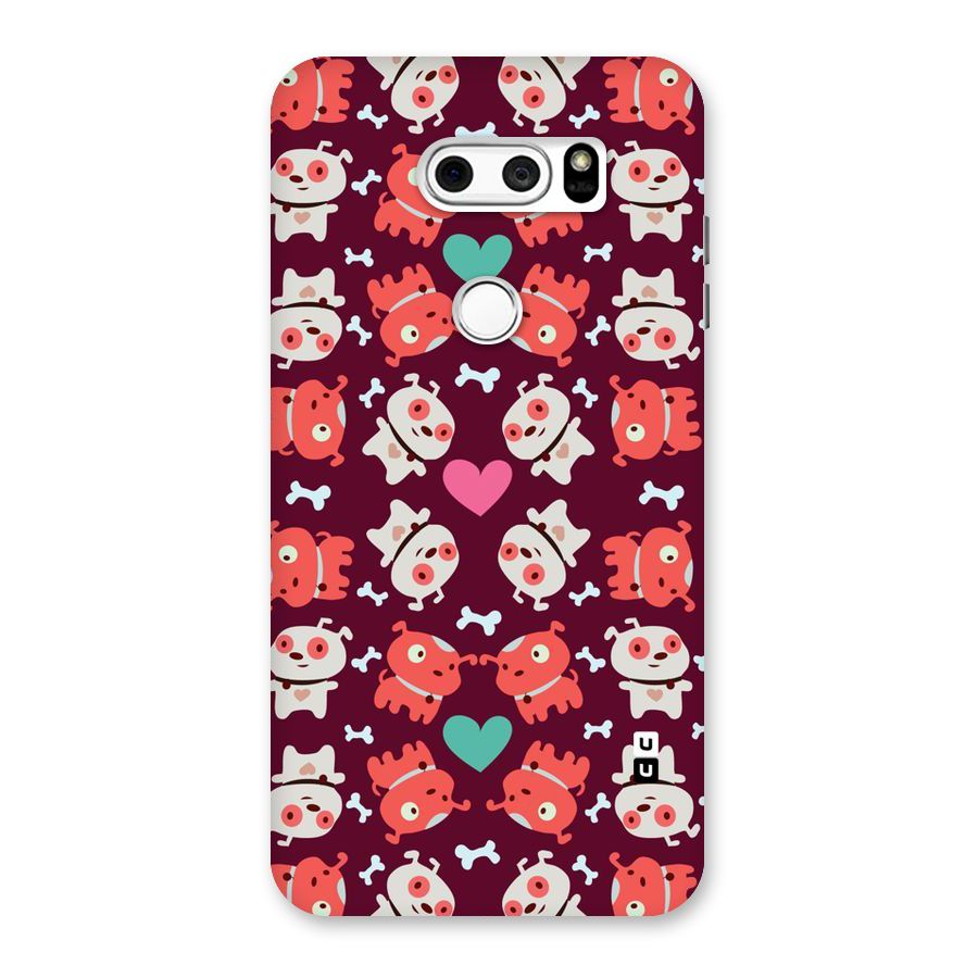Cut Dog Design Back Case for LG V30