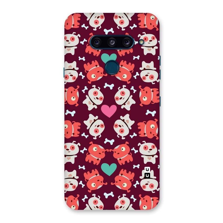 Cut Dog Design Back Case for LG  V40 ThinQ