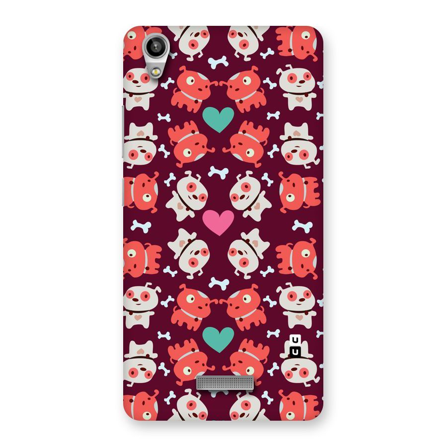 Cut Dog Design Back Case for Lava-Pixel-V1
