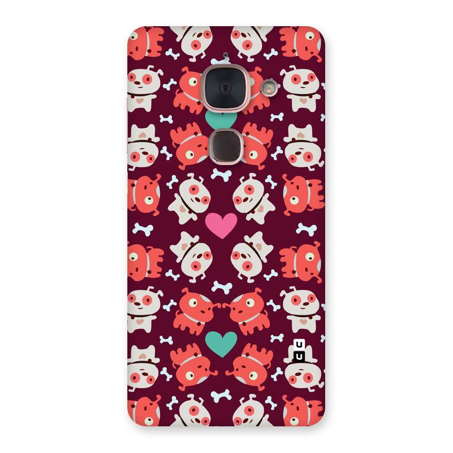 Cut Dog Design Back Case for Le Max 2