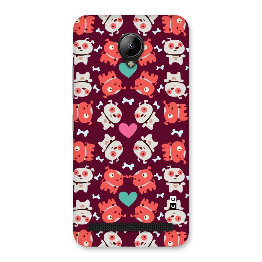 Cut Dog Design Back Case for Lenovo C2