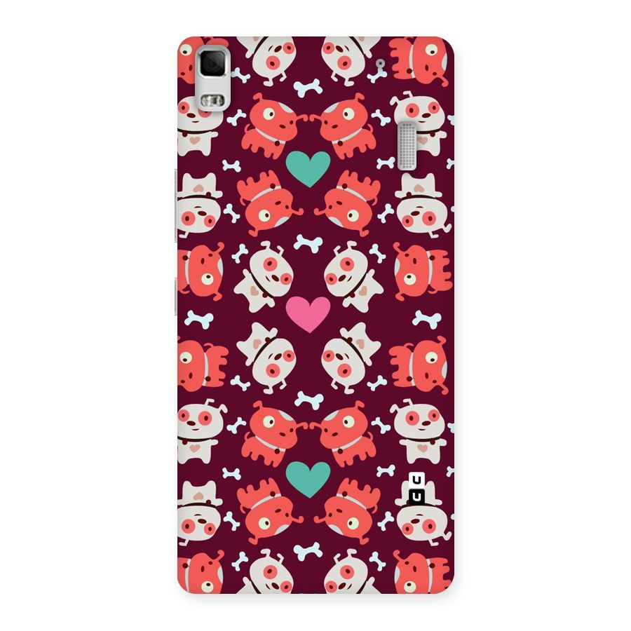 Cut Dog Design Back Case for Lenovo K3 Note