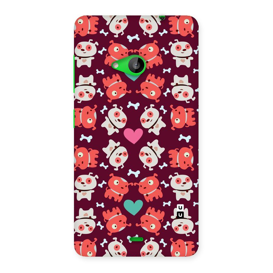 Cut Dog Design Back Case for Lumia 535