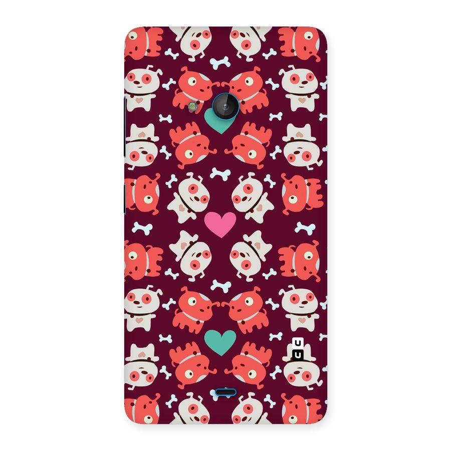 Cut Dog Design Back Case for Lumia 540