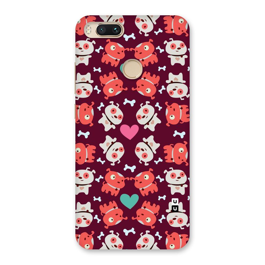 Cut Dog Design Back Case for Mi A1