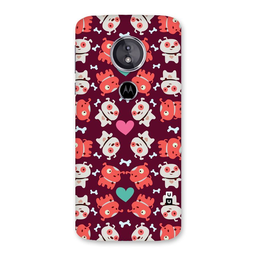 Cut Dog Design Back Case for Moto E5