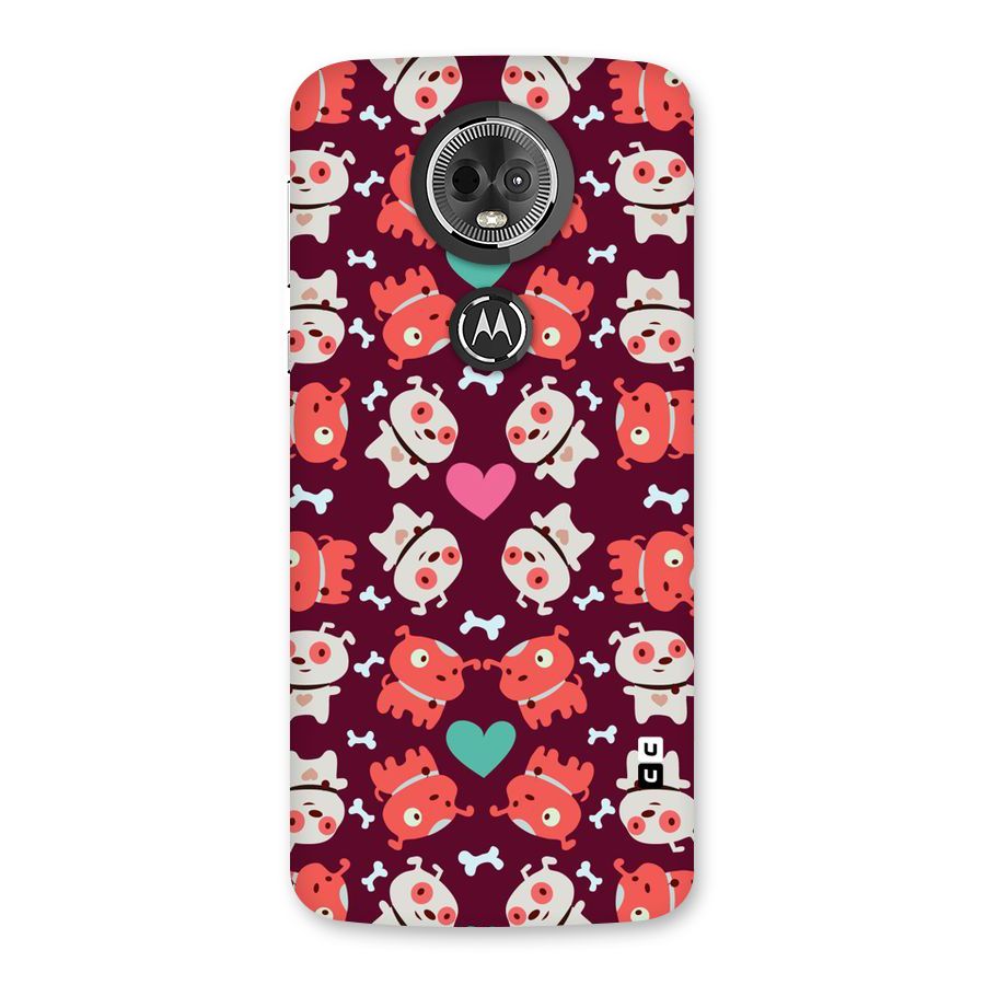 Cut Dog Design Back Case for Moto E5 Plus