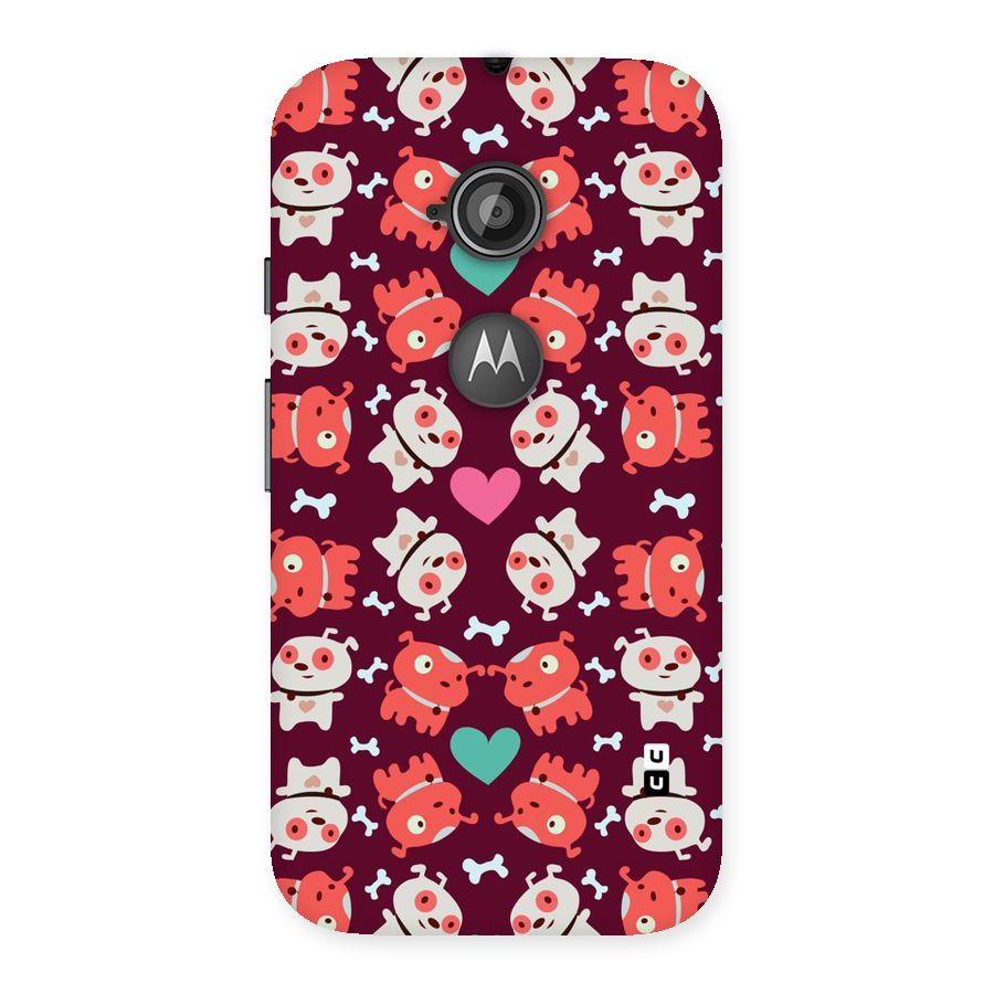 Cut Dog Design Back Case for Moto E 2nd Gen