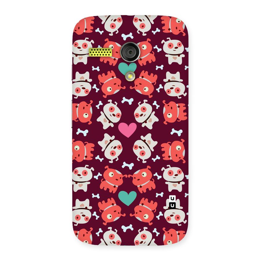 Cut Dog Design Back Case for Moto G