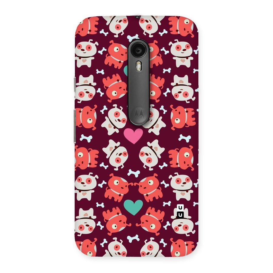 Cut Dog Design Back Case for Moto G3