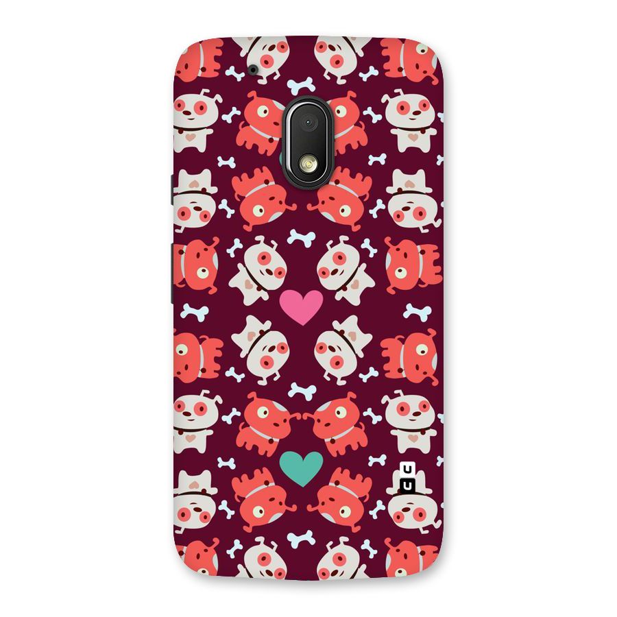 Cut Dog Design Back Case for Moto G4 Play