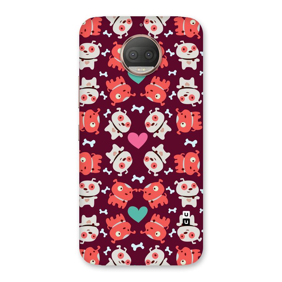 Cut Dog Design Back Case for Moto G5s Plus