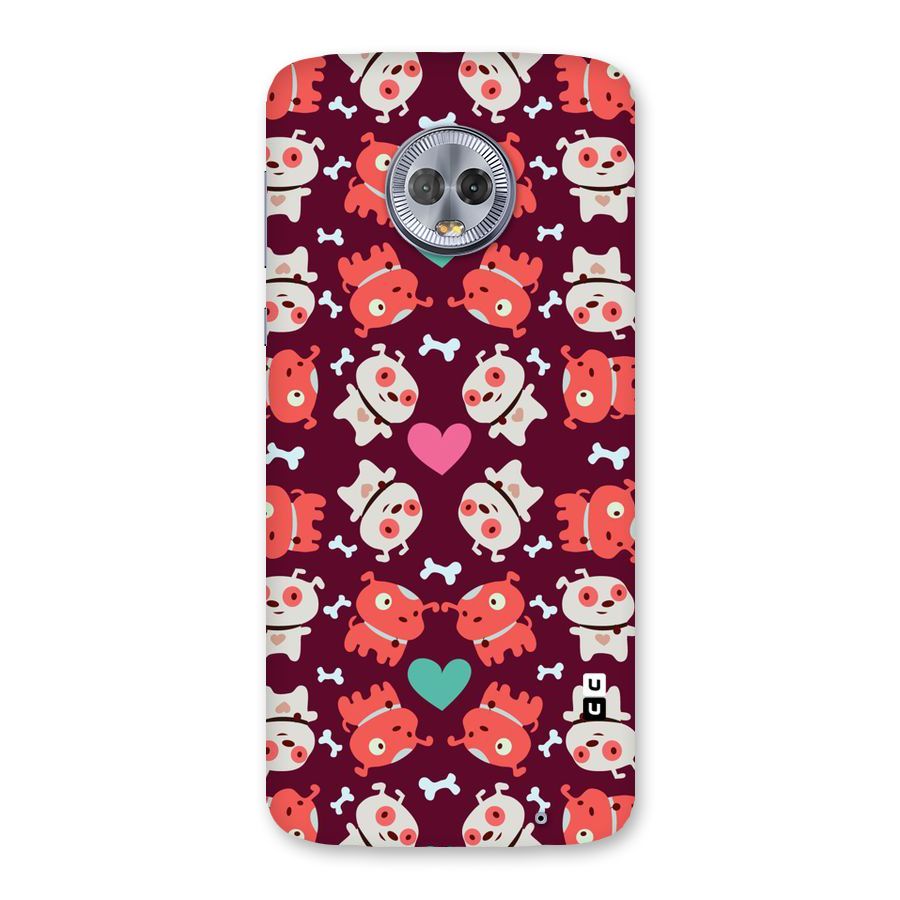 Cut Dog Design Back Case for Moto G6 Plus