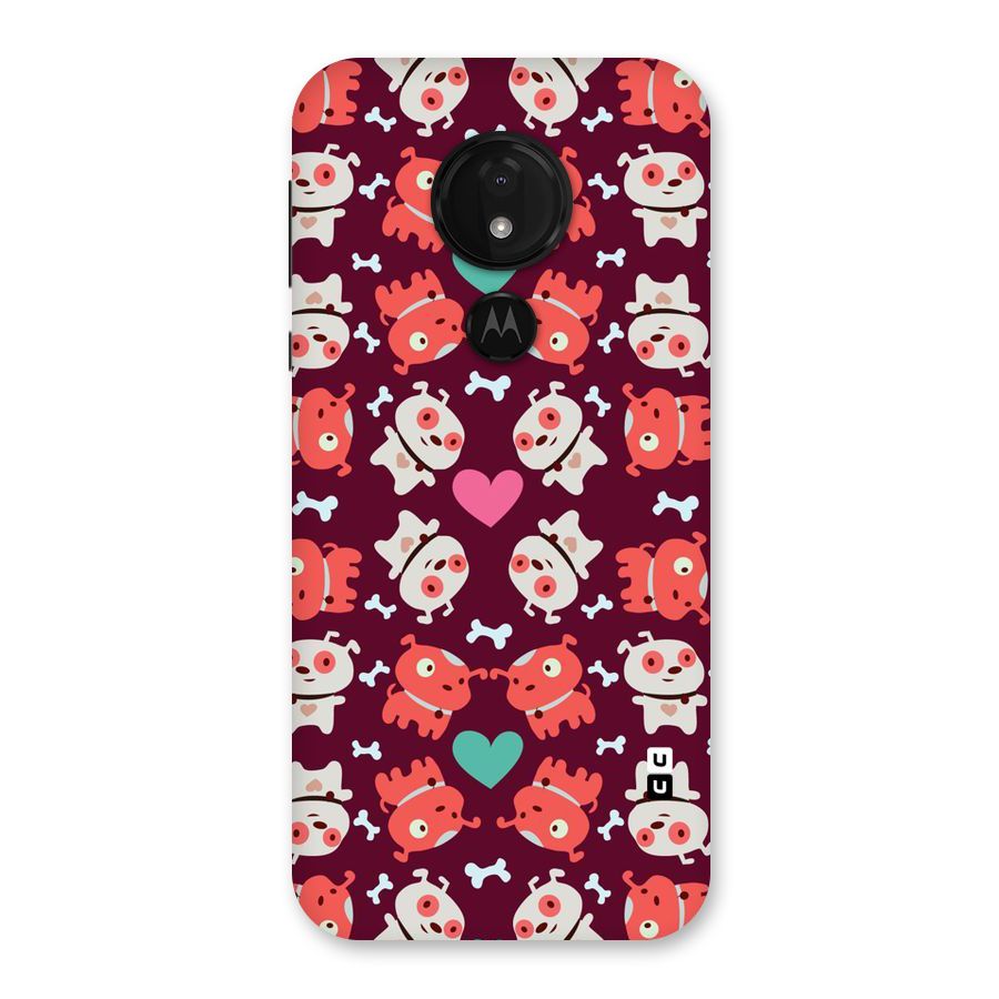 Cut Dog Design Back Case for Moto G7 Power