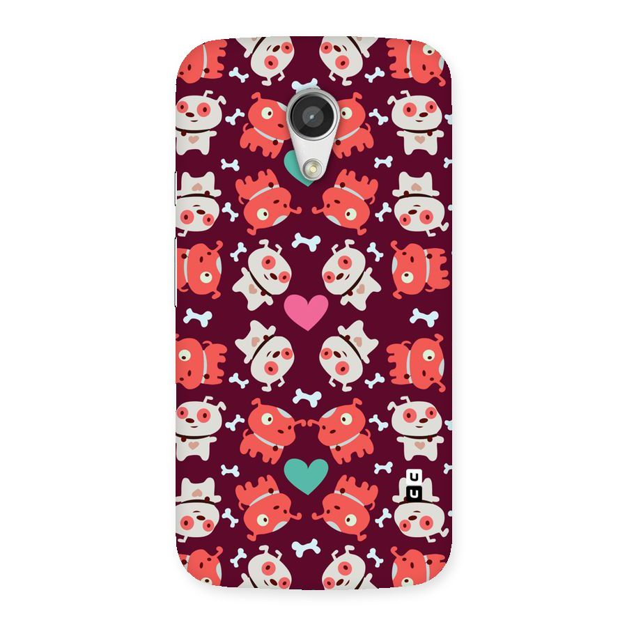 Cut Dog Design Back Case for Moto G 2nd Gen