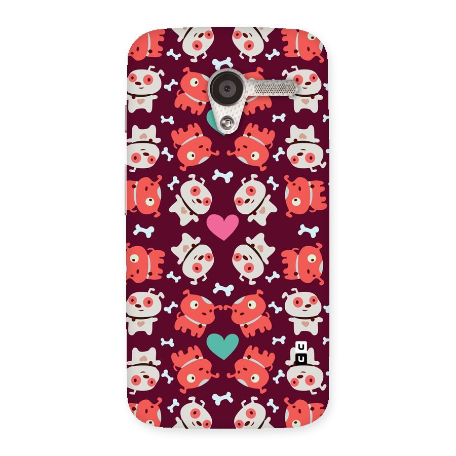 Cut Dog Design Back Case for Moto X